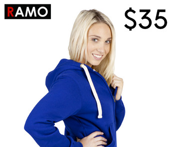 RAMO LADIES ZIPUP HOODIES