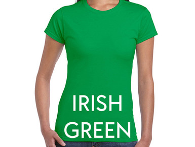 IRISH GREEN 64000L Ladies Tee