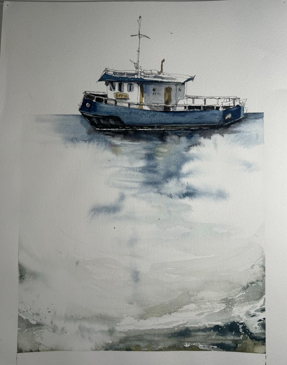 Aquarell Sketch 32*20 #Kühlungsborn