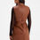 Thumbnail: Malak Faux Leather Dress (Brown)