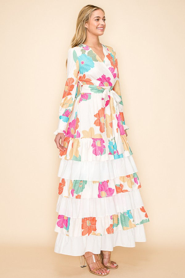 Thumbnail: Maria Floral Ruffle Dress
