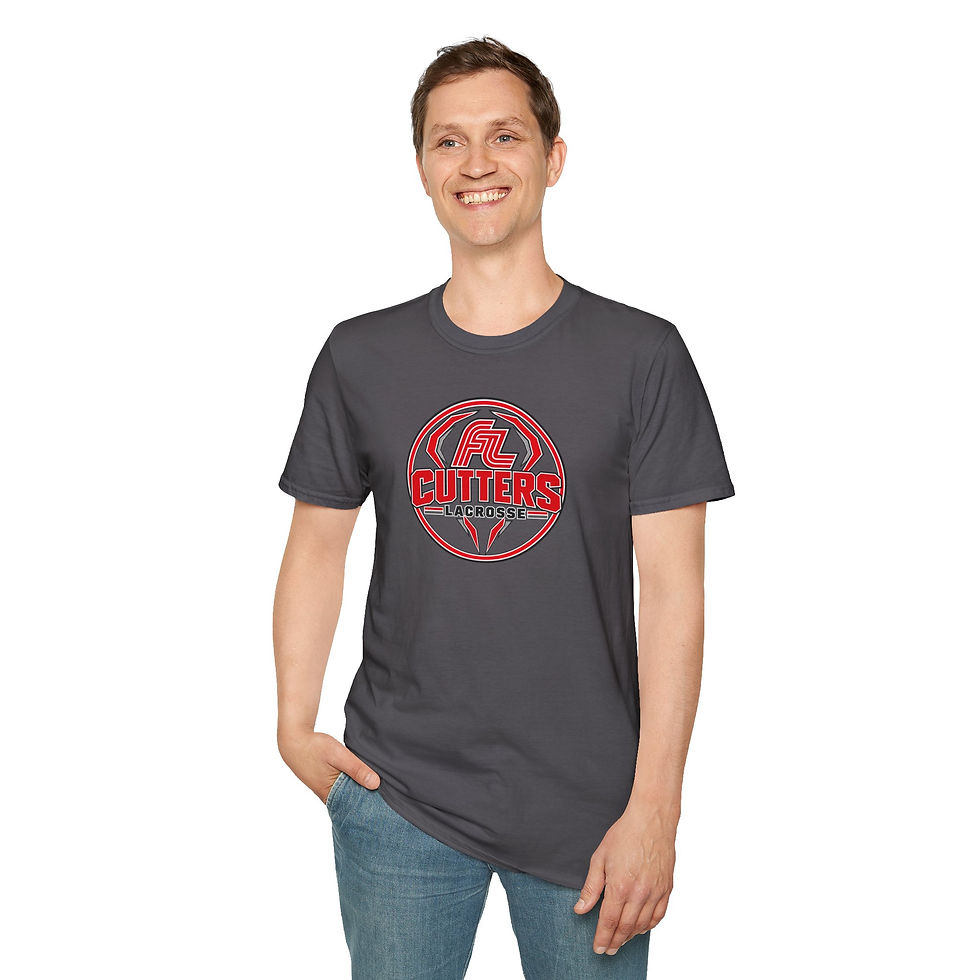 Thumbnail: Cutters Lacrosse Gildan Soft T-Shirt 1