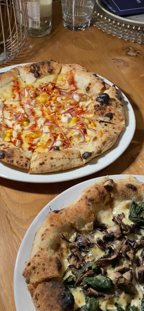 Various toppings on Bonnie & Wild