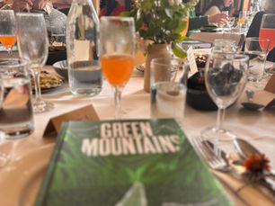Green Mountains - a book launch at Toppings Bookshop