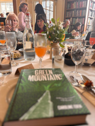 Green Mountains - a book launch at Toppings Bookshop