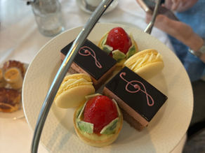 Afternoon delight at The Orangery, Balbirnie House Hotel