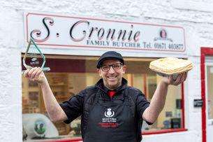 Newton Stewart Butcher Crowned Scottish Steak Pie Champion