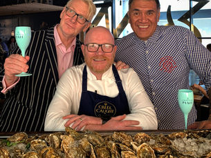 The Social Bitches Review Champagne & Oysters with our National Chef