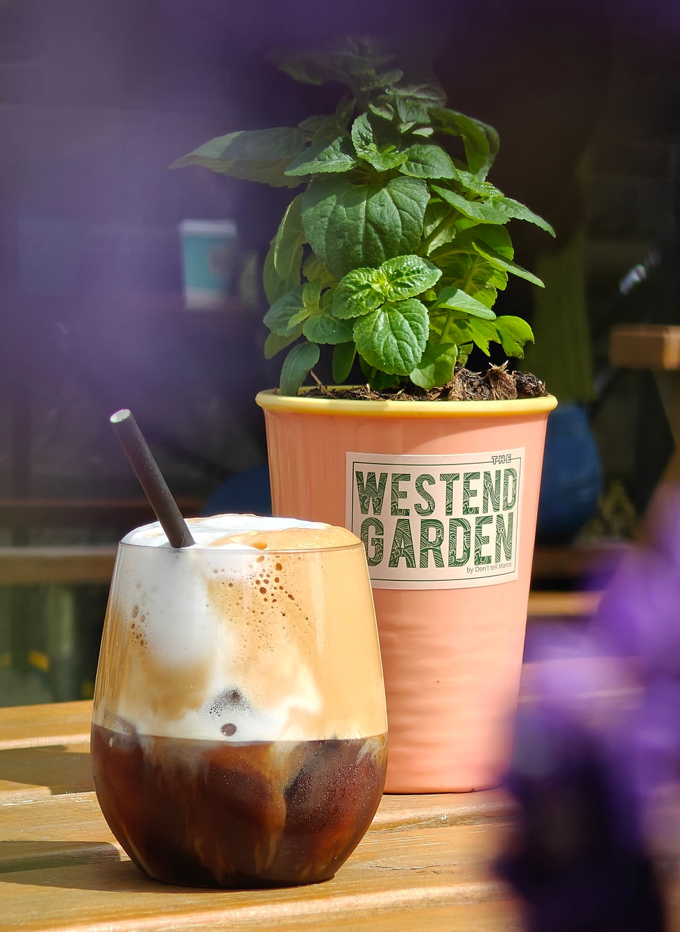 The cafe runs until mid September