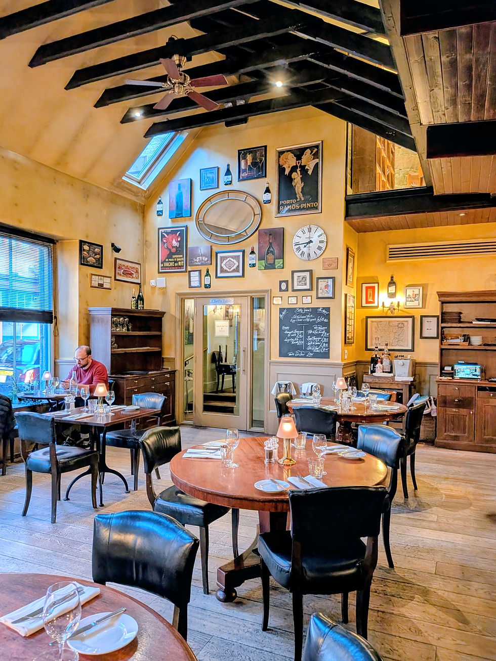 Bistro du Vin – prix fixe autumn menu