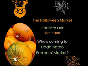 🎃 Haddington Farmers’ Market – Halloween Special
