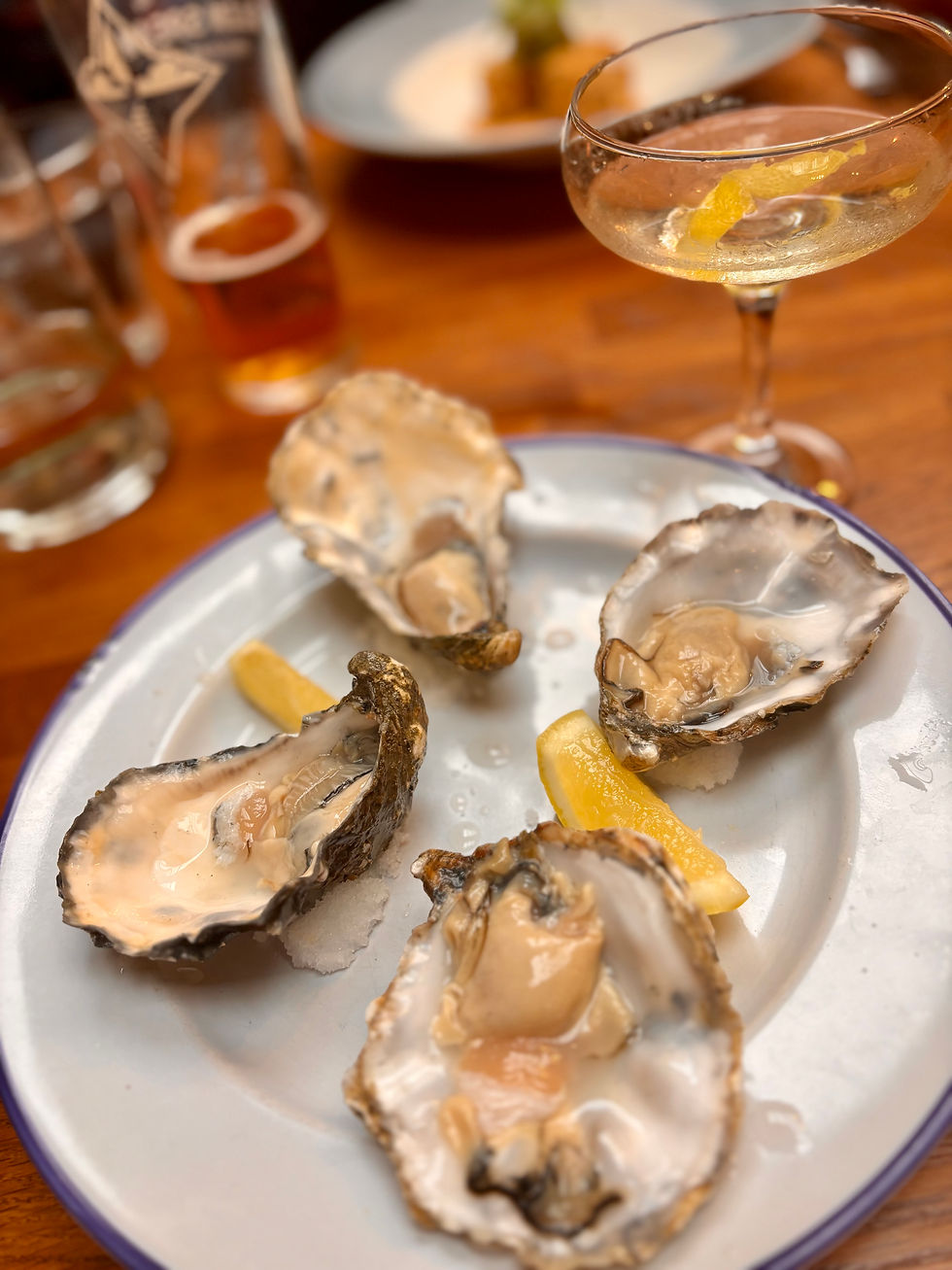 Ice cold and briny