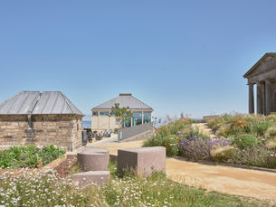 New cafe with a stunning terrace and panoramic city views