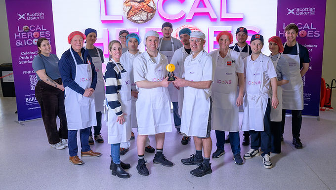 Harry Gow winners of the Empire Biscuit challenge