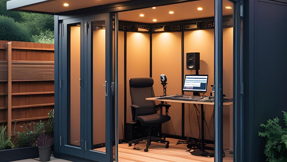 soundproof garden studio surrey