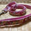 Thumbnail: Shiba Inu Leash floral Pink

