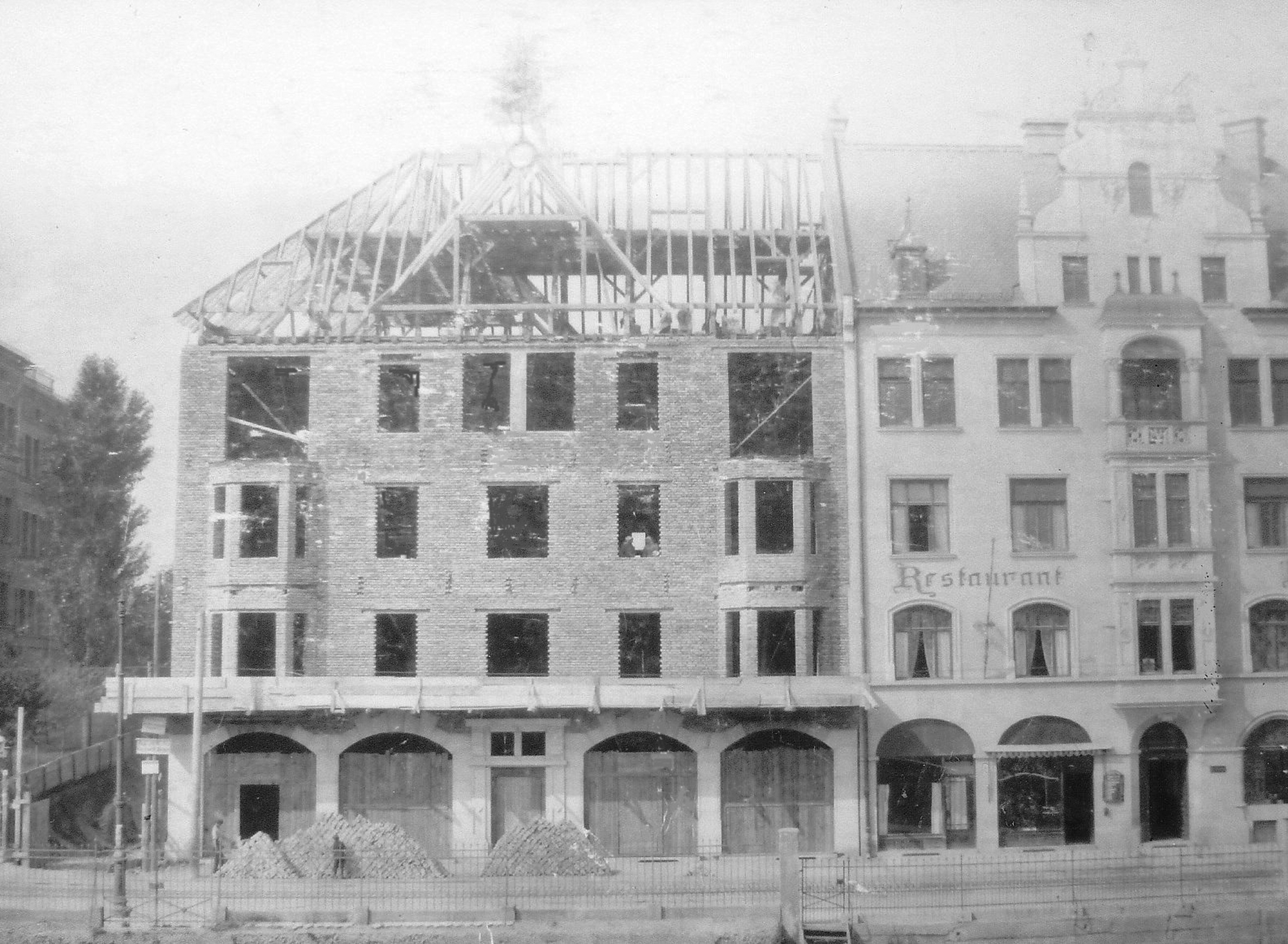 1904 - Aufbau Plinganserstraße 26