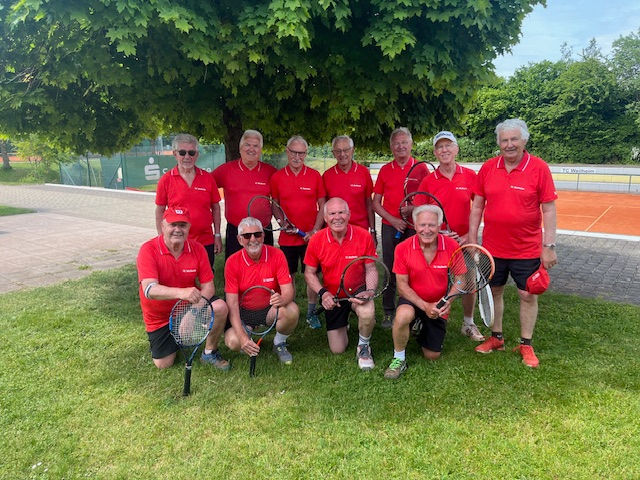 Teamfoto Herren 70 Freizeitdoppel