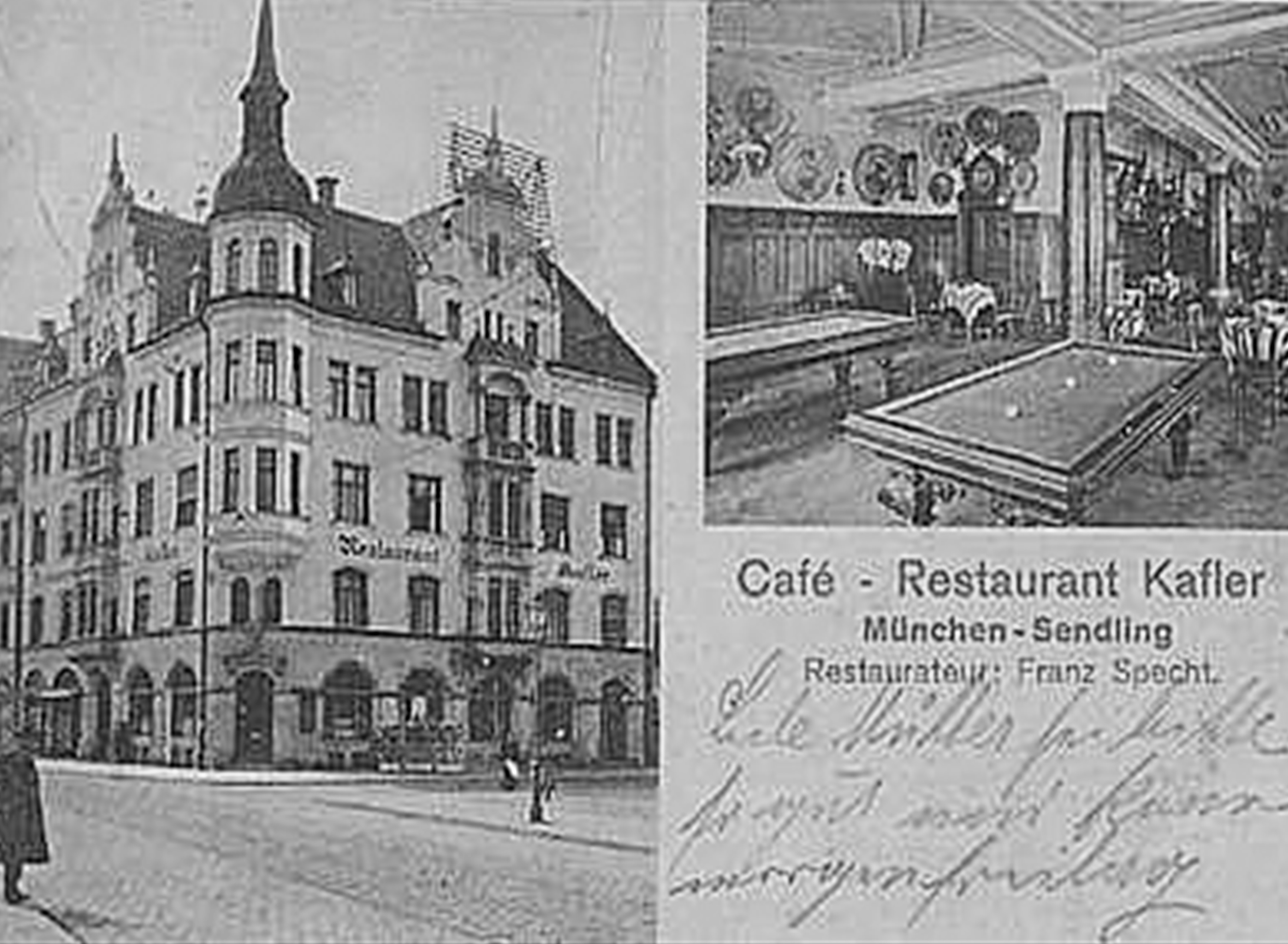 1910 - Café Restaurant Kafler