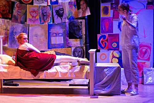 Stripping away layers of delusion and confusion devised performance