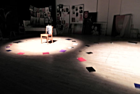 Dharma art performance still from The Stripper