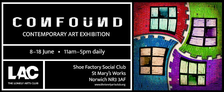 CONFOUND Art Exhibition poster