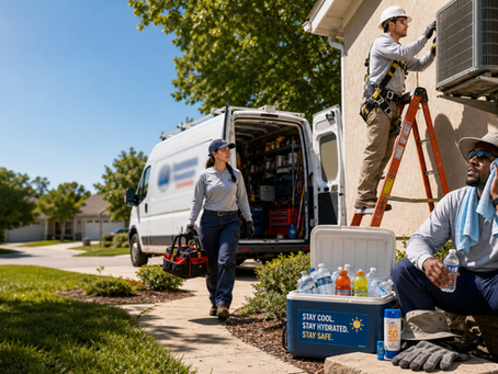 Summer Safety Playbook: How Residential Home Service Companies Can Protect Their Technicians in Peak Heat