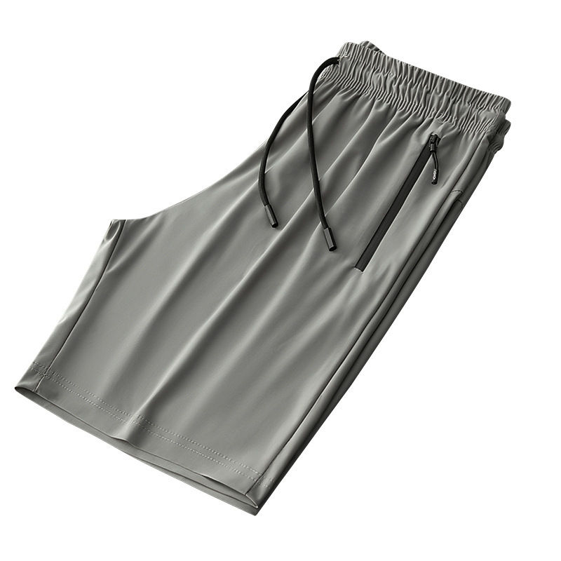 Miniatura: 2 PCs Summer Ice Dry Beach Pants for Men