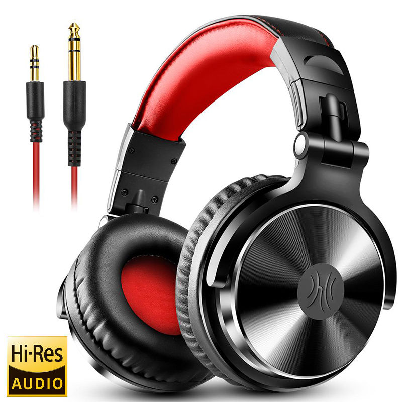 Miniatura: Oneodio Pro 10 Wired DJ Headphones Bass Stereo Gaming Headset With Microphone Fo