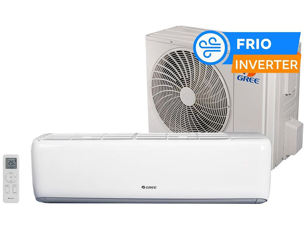 Miniatura: Air conditioning Split 12.000BTUs Gree Inverter Frio GWC12ATBXA-D6DNA1A - 220V