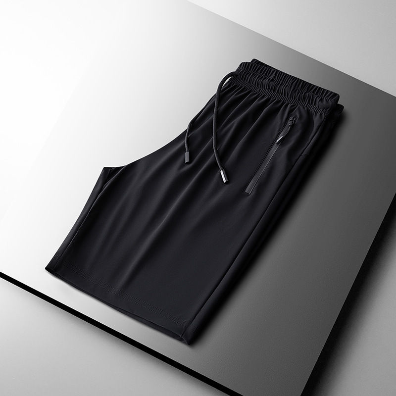 Miniatura: 2 PCs Summer Ice Dry Beach Pants for Men