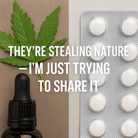 Nature's Medicine vs. Manufactured Profit