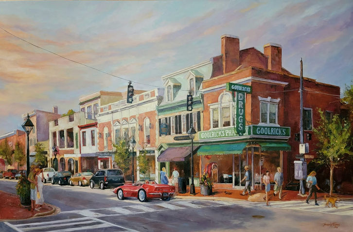 Painting of Goolrick's
