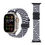 Thumbnail: Completely New Buckle Sports Elastic Knitted Nylon Watchband for Apple Watch Ba
