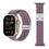 Thumbnail: Completely New Buckle Sports Elastic Knitted Nylon Watchband for Apple Watch Ba