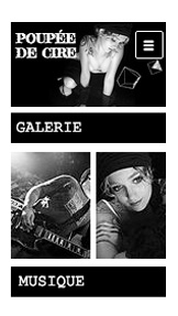 Arts Créatifs website templates – Chanteuse Rock