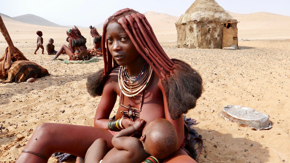 Himba village in Namibia