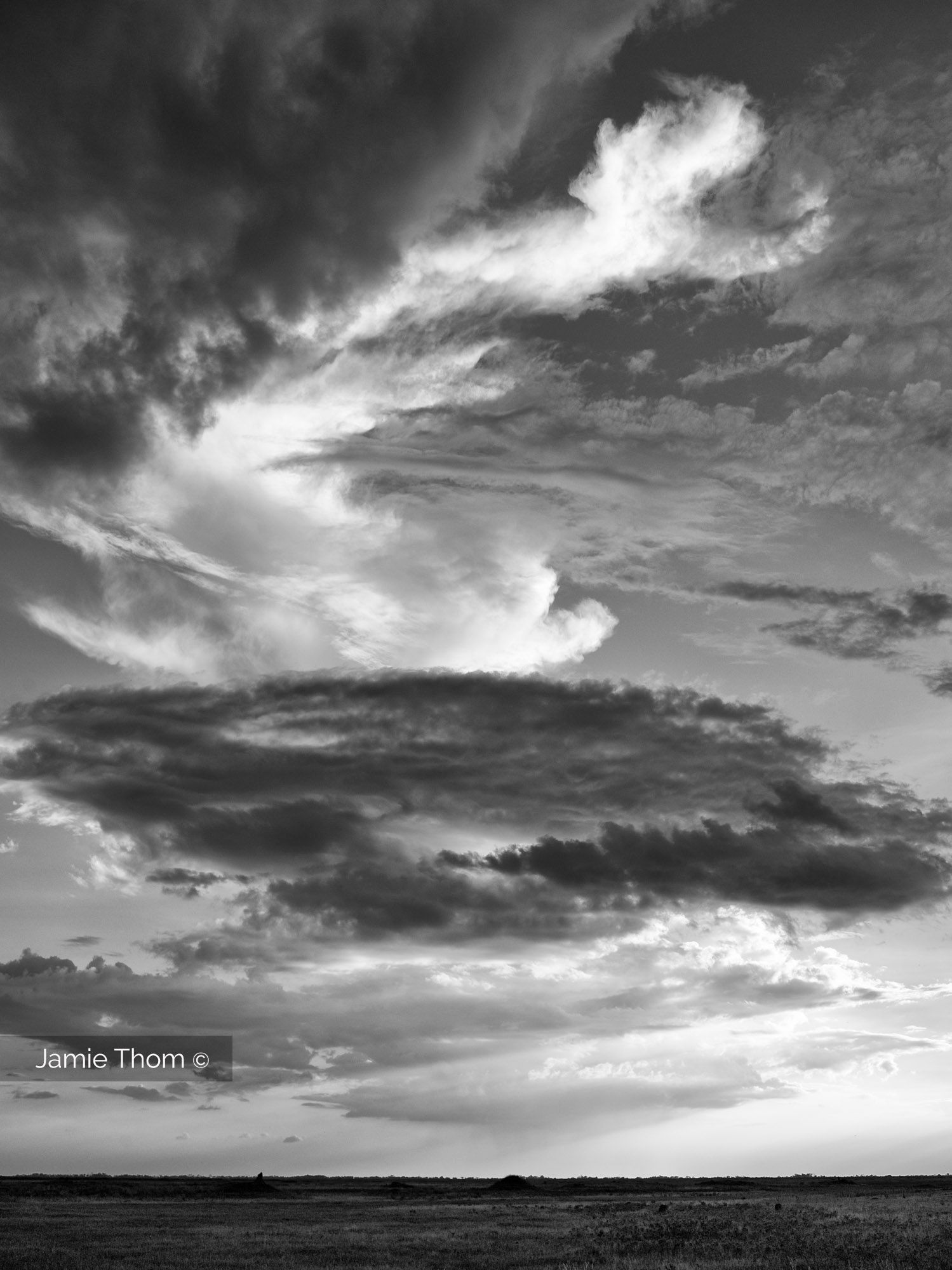 Storm Brewing Over the Floodplains, Okavango Delta, Botswana
