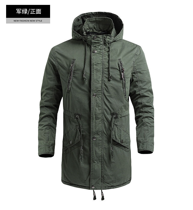 Thumbnail: Men’s Winter Casual Outdoor Jacket and Parka Coat