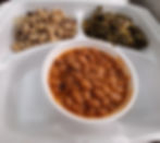 3 Veggie Plate w/ Cornbread Muffin, Bread or Roll