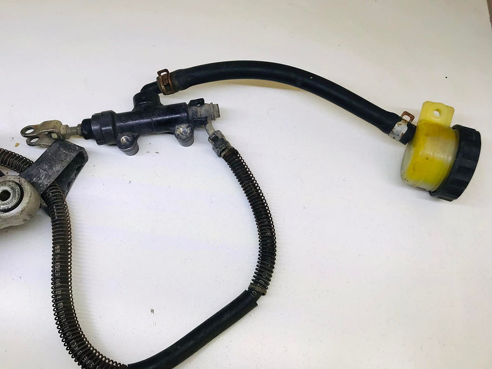 Miniatura: KAWASAKI ZX750 1989 CALIPER BOMBA DE FRENO TRASERO