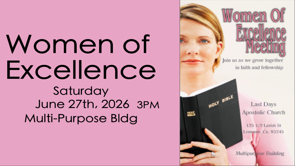 Women of Excellence Meeting