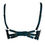 Thumbnail: Teal Gold Demi-Cup Bra