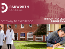 Padworth College - 75% 18-month A-level Principal Award Scholarship - January 2024 Entry