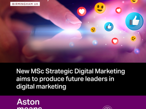 Aston University new strategic Digital Marketing