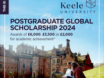 Keele University PG scholarship - January 2024