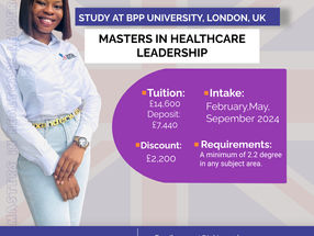 Study Healthcare Leader at BPP University