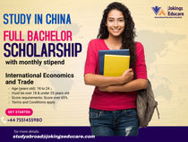 Full Bachelor Scholarship with Stipend in International Economics and Trade - Study in China