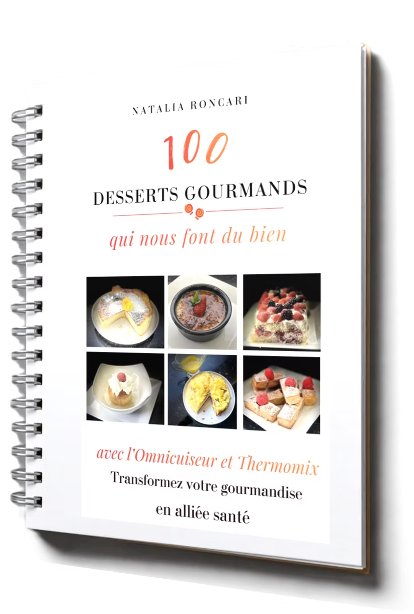 livre de recettes de desserts santé et minceur à l'Omnicuiseur