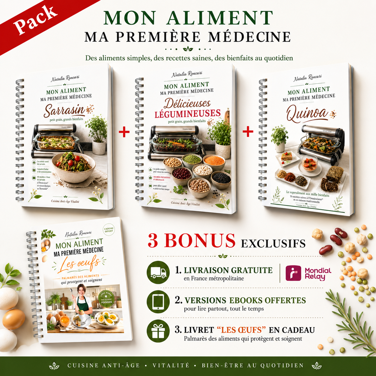Pack : Mon aliment - ma première médecine